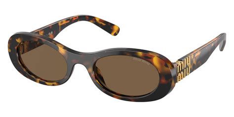 miu miu sonnenbrille havana|Miu Miu™ MU 06ZS VAU06B 50 .